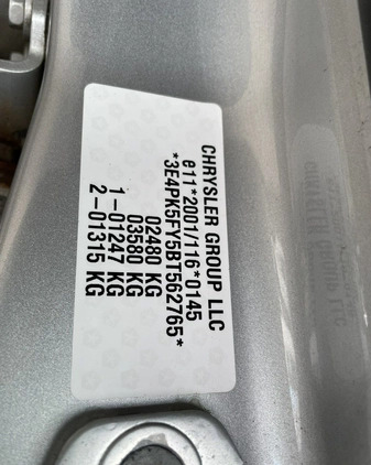 Fiat Freemont cena 34900 przebieg: 194111, rok produkcji 2013 z Władysławowo małe 466